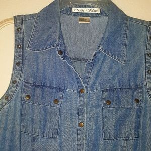 COPY - Nikki Valenti jeans Dress, size 10, A35